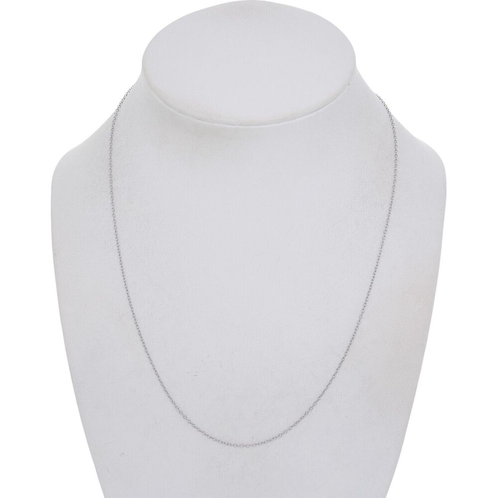 Vintage Sterling Silver 925 Delicate Chain Necklace 18"